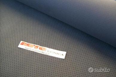 Tessuto grigio scuro forato per Lancia Delta Evolu
