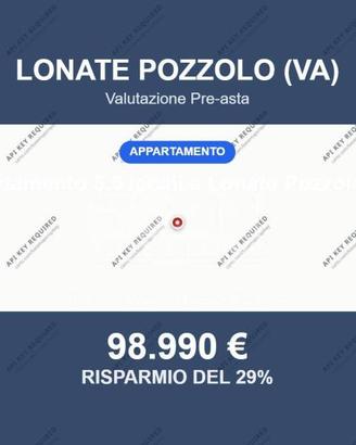 Immobile in asta di 105 m² a Lonate Pozzolo