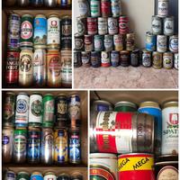 Grande collezione lattine birra