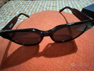 Occhiali originali Christian Dior label neri