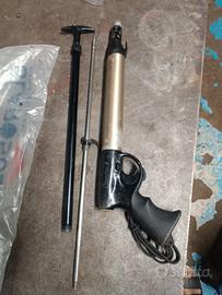 Fucile sub vintage Cressi Star 40 con pompa