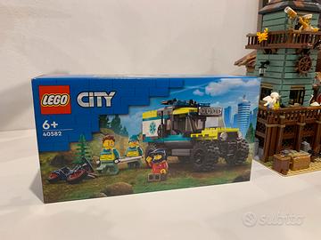 Nuovo lego sigillato ambulanza off road 4x4