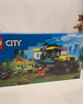Nuovo lego sigillato ambulanza off road 4x4