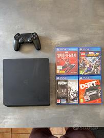 Play station 4 slim spider man edition