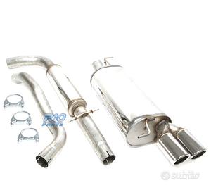 SILENZIATORE DI SCARICO AUDI A3 8L 96-03 DOPPIA