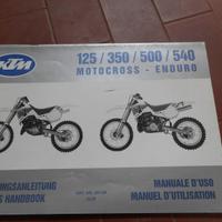 Uso e manutenzione ktm gs 1990
