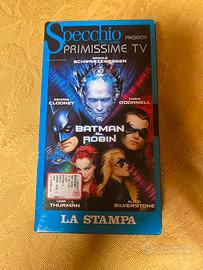 Cassetta VHS Batman e Robin