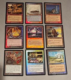 MTG - Lotto FOIL Assalto, Terre e Artefatti 