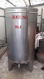 FUSTO IN ACCIAIO INOX PER VINO