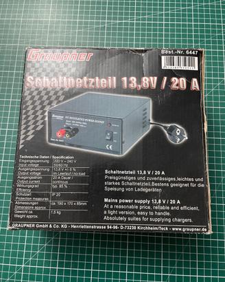 ALIMENTATORE  20 AMPERE NUOVO