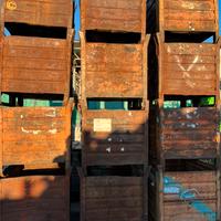 Cassoni in ferro 80 x 90 cm.