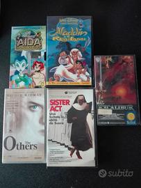 VHS cartoni animati e film originali