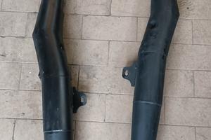Yamaha RD 350 coppia marmitte dx e sx