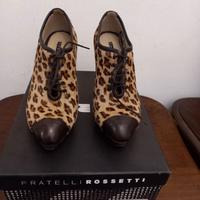 Fratelli Rossetti scarpe stringate vero cavallino