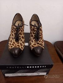 Fratelli Rossetti scarpe stringate vero cavallino
