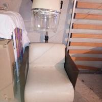 Casco poltrona professionale Ellevu vintage