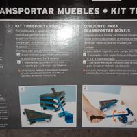 basi con ruote per spostare mobili 