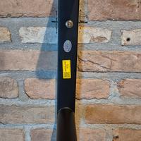 2 porta dischi in acciaio smaltati di nero 