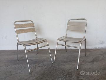 Sedie alluminio