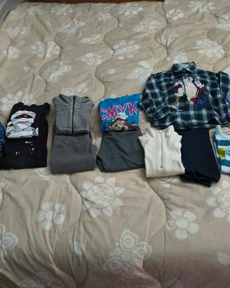 lotto abbigliamento bambino 3/4 anni