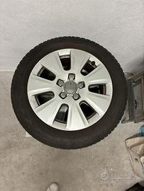 Gomme invernali Nokian 205/55 R16 91H +cerchi Audi