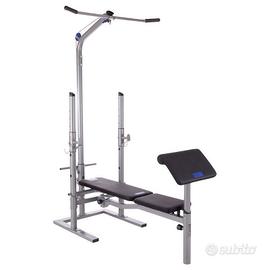 Multifunzione palestra panca scott lat machine leg