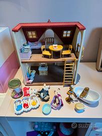 Sylvanian family cottage  e vari set