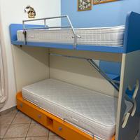 Composizione letti scorrevoli