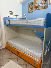 Composizione letti scorrevoli