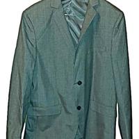 Elegante giacca a quadrettini bianchi e neri