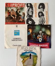 5 45 giri musica italiana