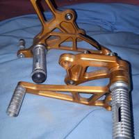 pedane arretrate Walter moto per gsxr 2001/2008