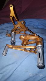 pedane arretrate Walter moto per gsxr 2001/2008