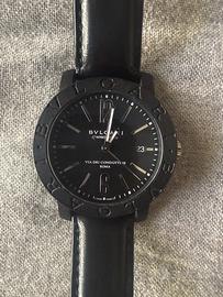 Bulgari  Carbon Gold Via dei Condotti Roma Nero