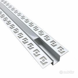 Profilo alluminio Strip Led da incasso