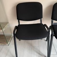 Sedie in stoffa per ufficio