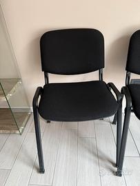 Sedie in stoffa per ufficio
