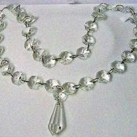 Collana in cristalli Swarovski artigianale e NUOVA