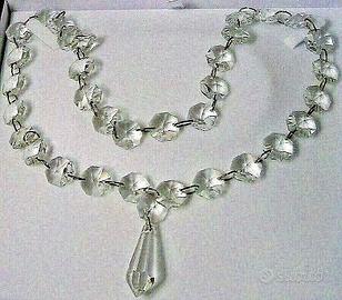 Collana in cristalli Swarovski artigianale e NUOVA