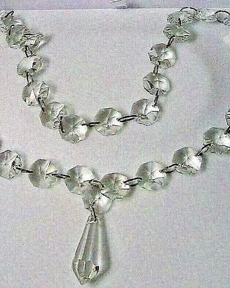 Collana in cristalli Swarovski artigianale e NUOVA