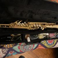 YAMAHA SAX SOPRANO MODELLO YSS475II COME NUOVO