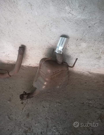 Marmitta centrale+terminale Alfa Romeo 159