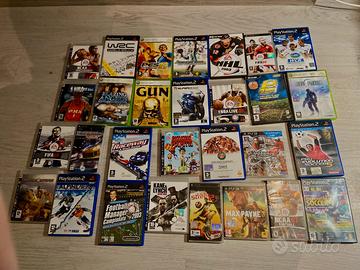 Lotto completo di 33 giochi PS2, PS3 e Xbox 360