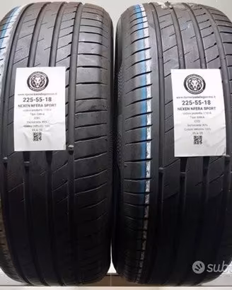 2 gomme 225 55 18 nexen a11514