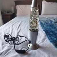 Lampada effetto brillantini.