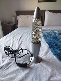 Lampada effetto brillantini.