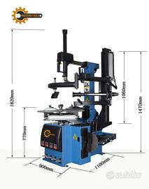 Smonta Gomme, modello con bracci ausiliari, 220 V