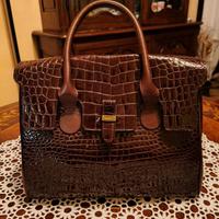 Borsa in coccodrillo - Ghibli