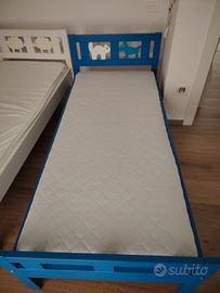 Lettino Ikea Sultan e materasso