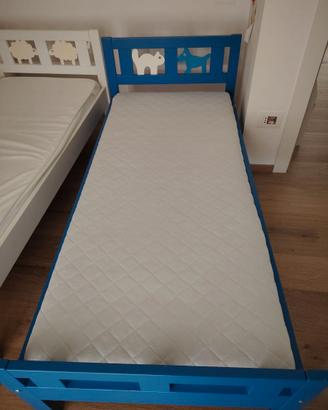 Lettino Ikea Sultan e materasso